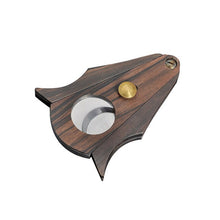 Load image into Gallery viewer, Sandalwood Stainless Steel Cigar Cutter
