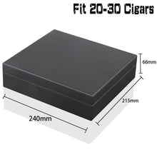 Load image into Gallery viewer, Cedar Wood Travel Cigar Humidor Box
