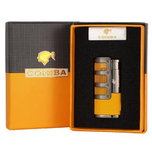 Load image into Gallery viewer, Cigar Lighter Butane 3 Torch Jet Flame
