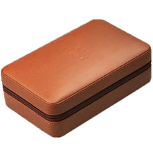 Load image into Gallery viewer, Cigar Case Holder Zipper Leather
