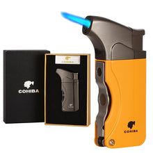 Load image into Gallery viewer, Metal Windproof Butane Gas Cigar Lighter
