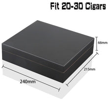 Load image into Gallery viewer, Cedar Wood Cigar Travel Humidor Box

