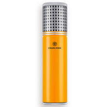 Load image into Gallery viewer, Silver Aluminium Alloy Cigar Jar Tube
