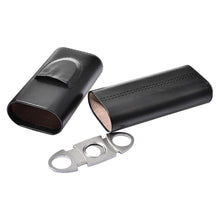 Load image into Gallery viewer, Portable 3 Tube Cigar Bags
