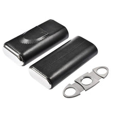 Load image into Gallery viewer, Portable 3 Tube Cigar Bags
