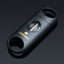 Load image into Gallery viewer, Plastic V Cut Stainless Steel Blade Cigar Cutter
